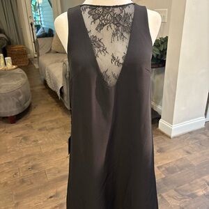 Mac Duggal Black Lace Detail Dress